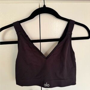 ALO Yoga Black Sports Bra